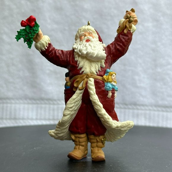 Hallmark Merry Olde Santa Keepsake Christmas Ornament from 1998 - Picture 4 of 8